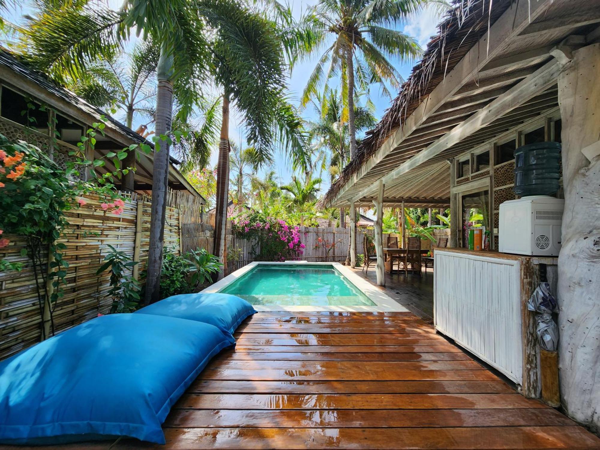 Bamboo Lodge Гили Траванган Экстерьер фото